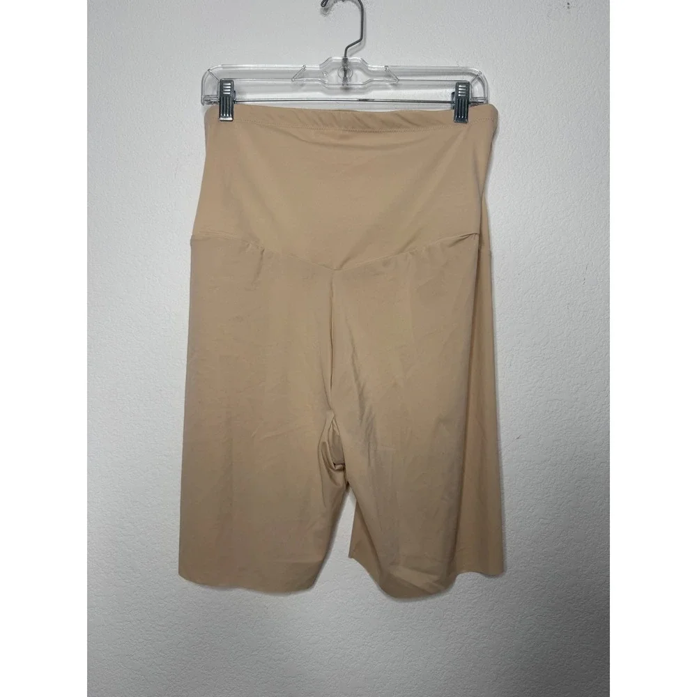 Maidenform Womens High Waisted‎ Shapewear Shorts Beige DM5001 Size 3XL